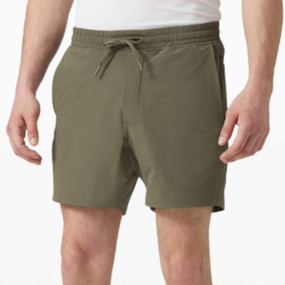 Lululemon 5" Bowline Stretch Short - Grey Sage
